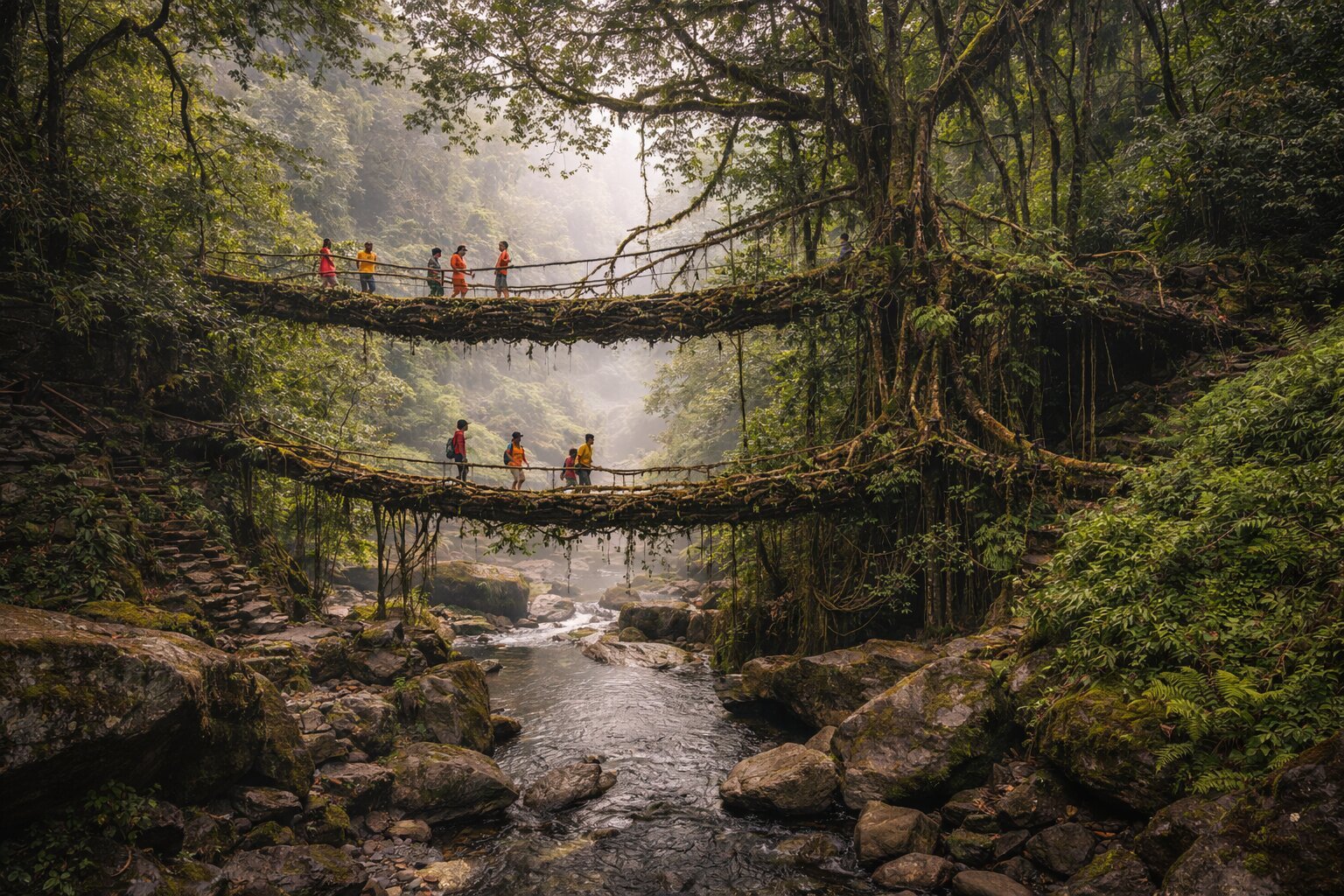 Living Root Bridges