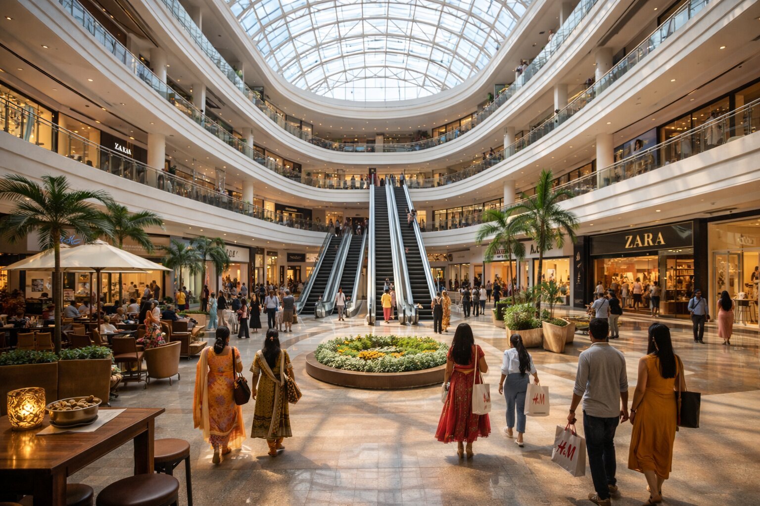 Shopping malls