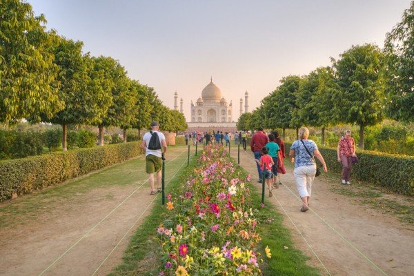 Charbagh Garden Taj Mahal